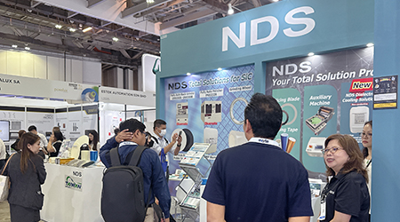 NDS 台灣日脈, NDS Immersion Cooling System, NDS Dicing Service Center Taiwan, Totally Dicing, Dicing Saw, Automatic Dicing Saw, NDS Dicing System, Dicing Tape, Dicing Blades, Grinding Wheel, Dicing Accessories, Auxiliary Machines, Dicing Fluids, Wafer Cleaner, Dressing Board, Cguck Table, Wafer Mounter, New Metal Bond Blade for dicing system-in-package (SiP), Metal Bond Blade, system-in-package, Polishing Pad, Polishing Template, Wafer Ring, Wafer Coin Box, 3M, Inventec, PFAS-based, Green, cleaning, coating, heat dissipation, 0421, 替代3M氟化物在半導體的應用, PFAS, 氟化物, 氟化液, 3M, PFAS-based, Inventec Performance Chemicals, Inventec, 清洗, 焊接, 冷卻, 散熱, 塗佈, Coolant, Cleaning, Cooling, Soldering, Coating, Chiller, THERMASOLV, 切磋琢磨, Dicing, Lapping, Polishing, Grinding, 台灣半導體展, 半導體展, 半導體, 切SiP金屬刀, 系統級封裝, 金屬刀, SiP, New Metal Bond Blade for dicing system-in-package (SiP), Metal Bond Blade, system-in-package, Noah, 3000A, Noah 3000A, FK-5-1-12, 全氟己酮, SC115, 環保滅火劑